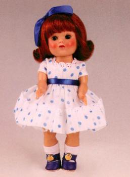 Vogue Dolls - Vintage Ginny - Vintage Classics Revisited - Vintage Fabric - Blue - кукла